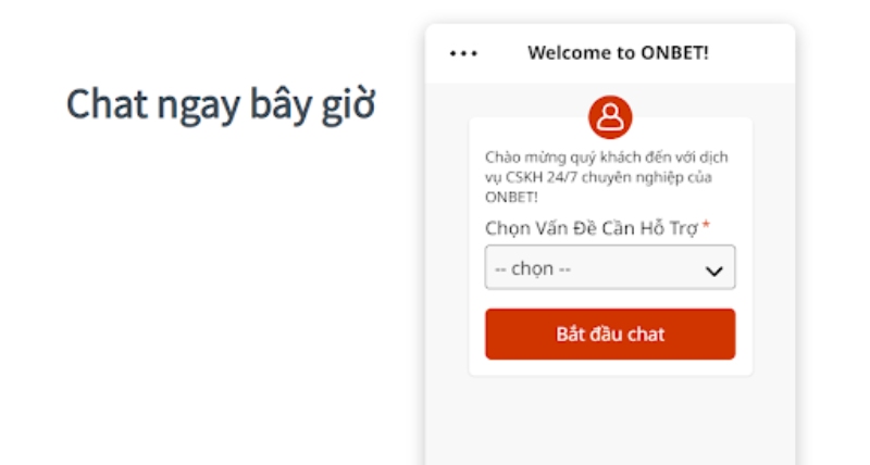 Những trường hợp game thủ có thể liên hệ với ONbet