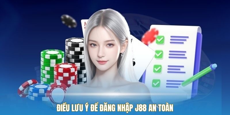 Điều lưu ý để đăng nhập J88 an toàn